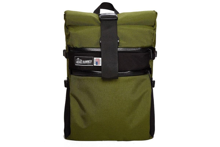 Road Runner Bags Medium Roll Top Backpack: 22L