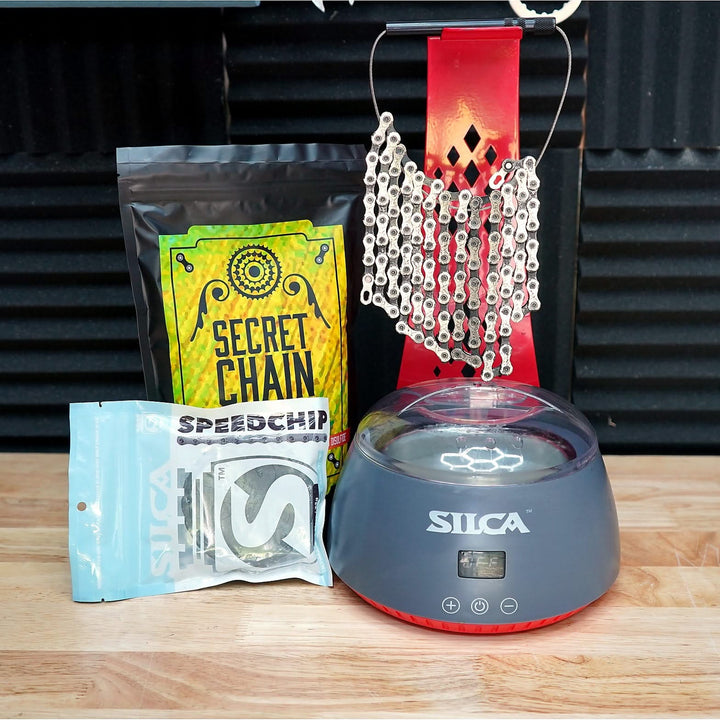 Silca Chain Waxing Starter Kit - System + Wax + SpeedChip