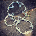 Boone Titanium 130mm 5 Bolt Chainring - 130mm Middle 39 Tooth Single Thickness