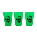 The Big Squeeze Heart Snake Shot Glass - Silipints