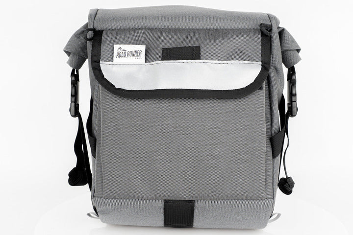 Anywhere Bikepacking Pannier: 15L - Grey Cordura