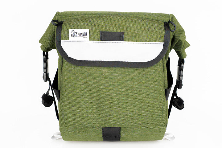 Anywhere Bikepacking Pannier: 15L - Olive Cordura