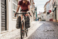 Buoy Bag - Durable Bikepacking Fork Bag: 7.75L - Orange Cordura