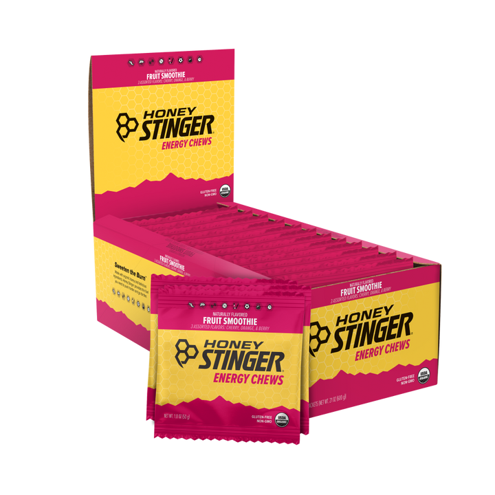 Honey Stinger Energy Chews Box of 12 - Fruit Smoothie
