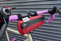 Burrito Bag - Handlebar Bag: 1.3L - Burgundy Cordura