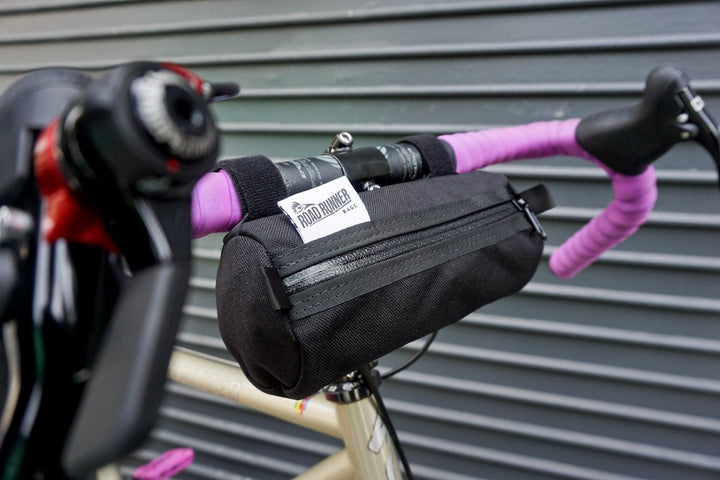 Burrito Bag - Handlebar Bag: 1.3L - Black Cordura