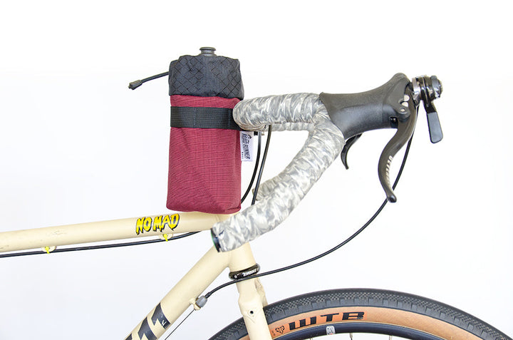 Co-Pilot Stem Bag: .88L - Burgundy Cordura