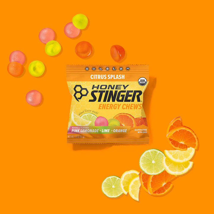 Honey Stinger Citrus Splash Energy Chews Box of 12