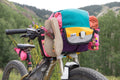 Jammer Handlebar Bag: 7L - Hybrid Teal Pink Turmeric Purple Cordura