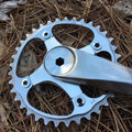Boone Titanium 104mm Four Bolt Chainring - 104mm 4 Bolt 34 Tooth Double Step
