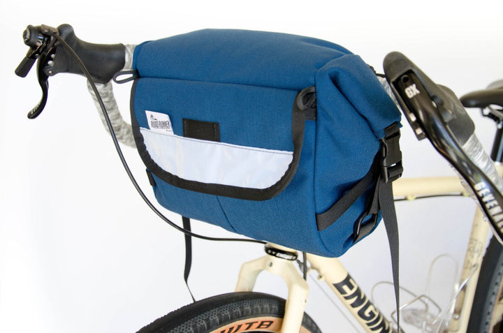 Jammer Handlebar Bag: 7L - Navy Cordura
