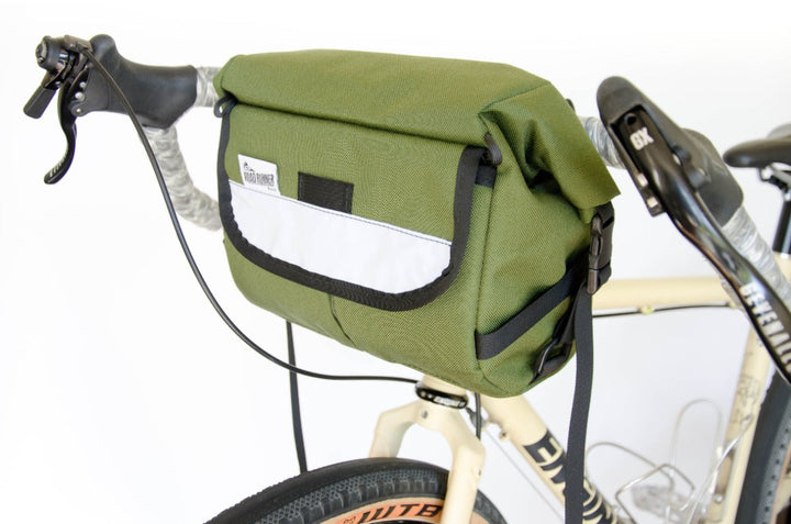 Jammer Handlebar Bag: 7L - Olive Cordura