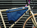 Wedge Mountain Bike Full Frame Bag - Navy Cordura