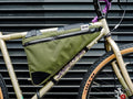 Wedge Mountain Bike Full Frame Bag - Olive Cordura