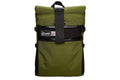 Medium Roll Top Backpack: 22L - Olive Cordura