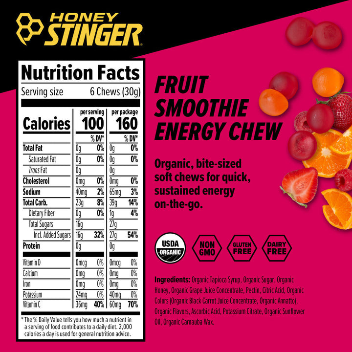 Honey Stinger Honey Stinger Energy Chews Box of 12