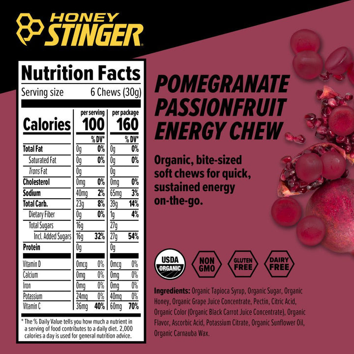 Honey Stinger Honey Stinger Energy Chews Box of 12