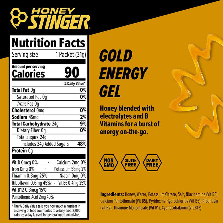 Honey Stinger Prepare, Perform, Recover Variety Pack of 12