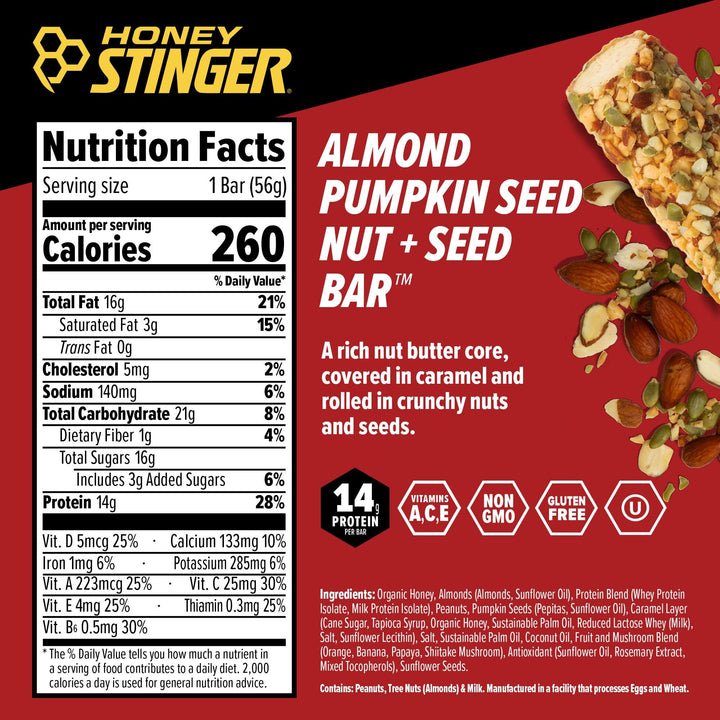 Honey Stinger Prepare, Perform, Recover Variety Pack of 12