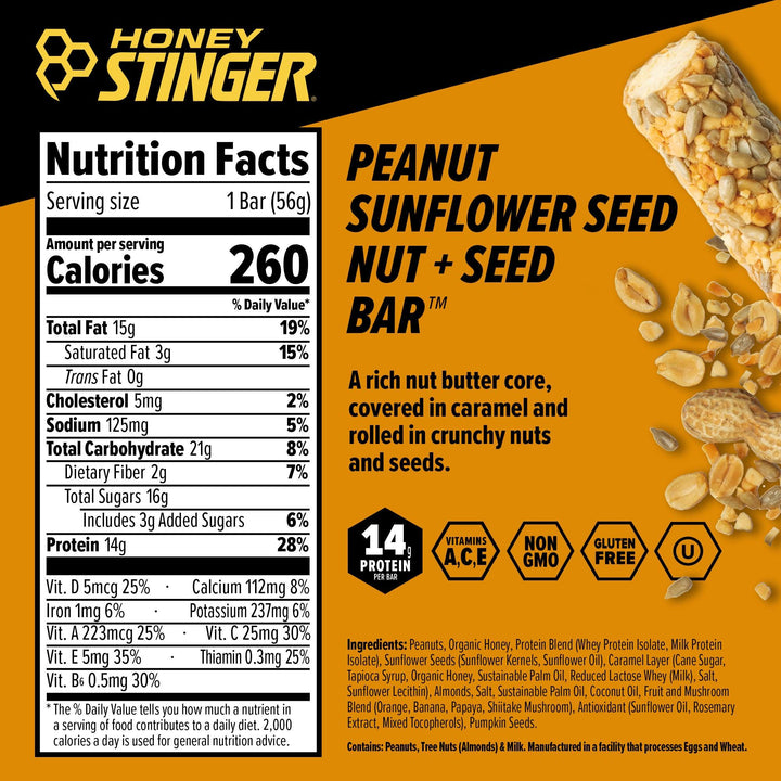 Honey Stinger Prepare, Perform, Recover Variety Pack of 12