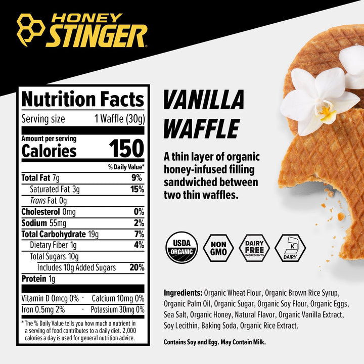 Honey Stinger Prepare, Perform, Recover Variety Pack of 12
