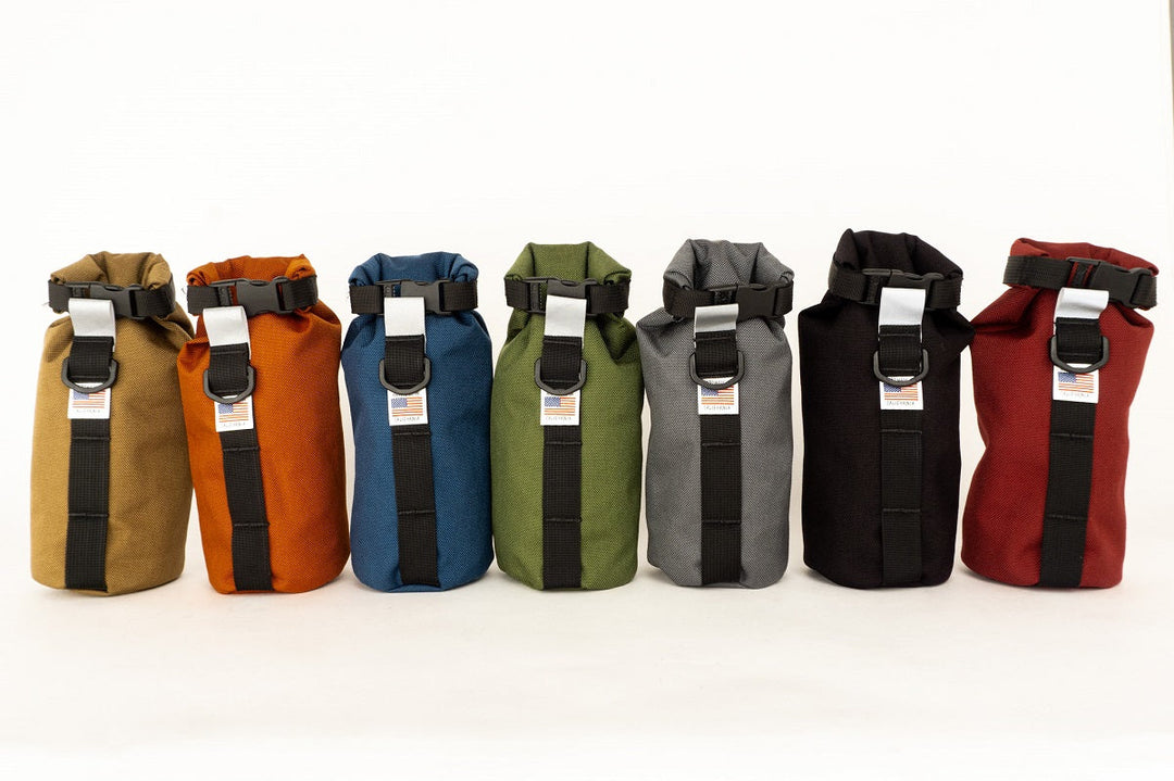 Micro Buoy Bag - Durable Bikepacking Fork Bag: 4.5L - Black Cordura