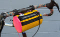 Burrito Supreme - Handlebar Bag: 2.6L - The Clint Turmeric and Pink Cordura