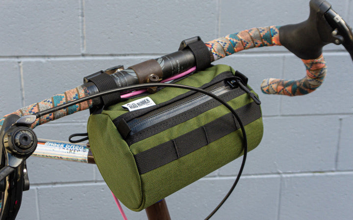 Burrito Supreme - Handlebar Bag: 2.6L - Olive Cordura