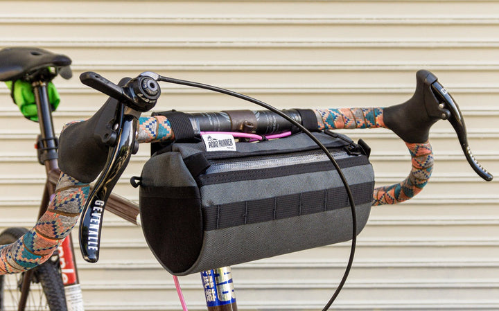California Burrito - Handlebar Bag: 3.3L - Grey Cordura