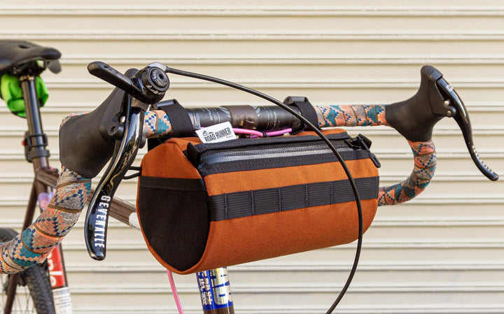 California Burrito - Handlebar Bag: 3.3L - Rust Cordura