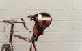 Drafter Saddle Bag for Tubes and Tools: .75L - Burgundy Cordura
