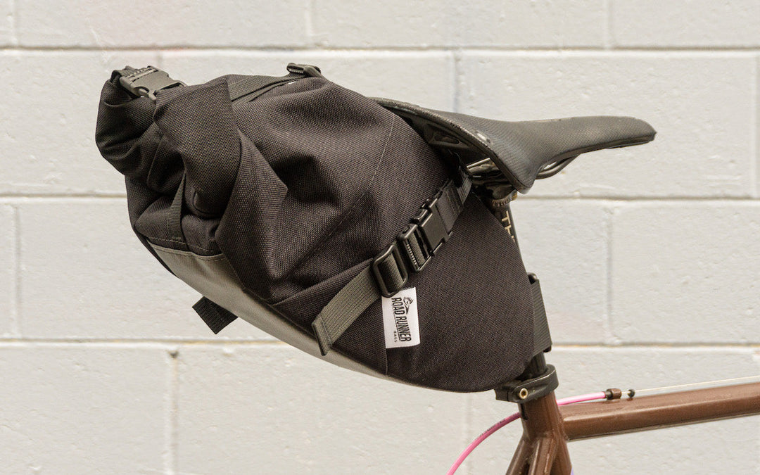 Sleeper Bikepacking Saddle Bag: 6L - Black Cordura
