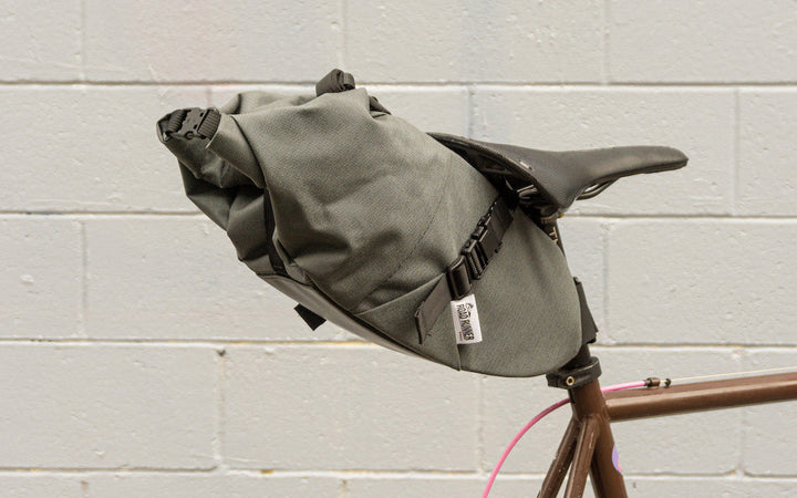 Sleeper Bikepacking Saddle Bag: 6L - Grey Cordura