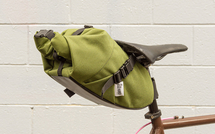 Sleeper Bikepacking Saddle Bag: 6L - Olive Cordura