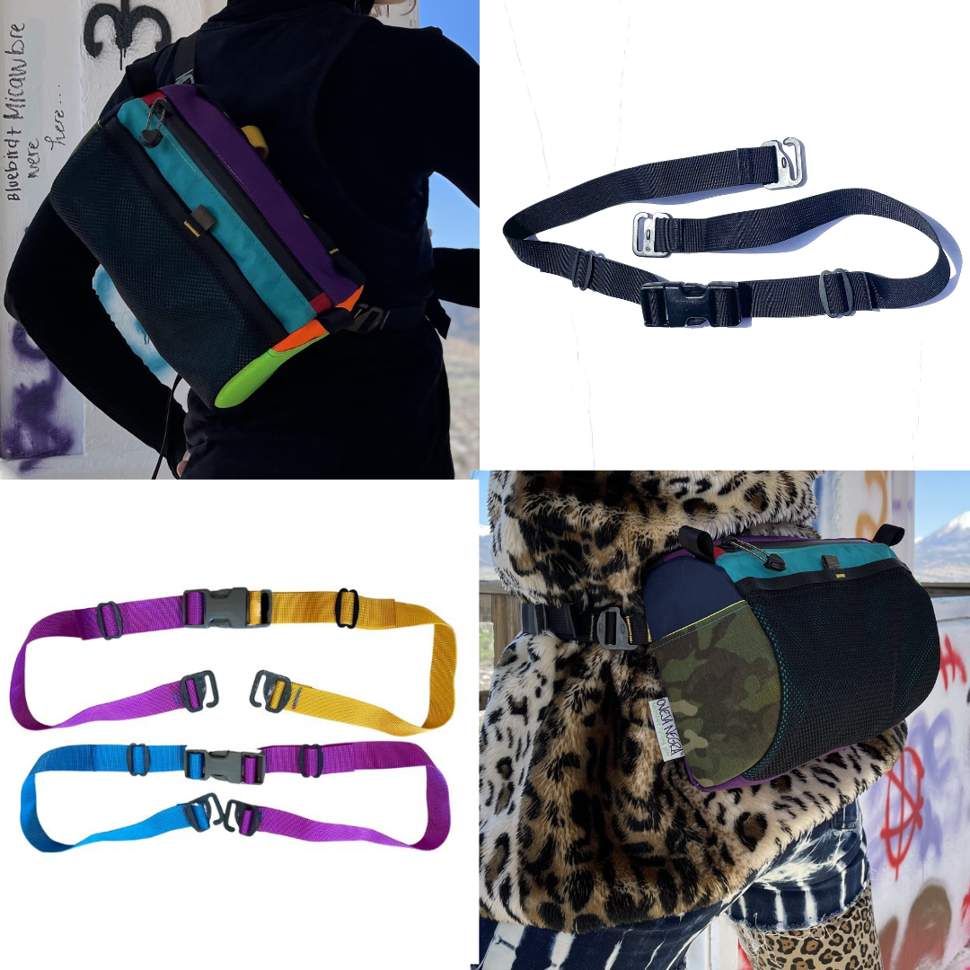 925 Handlebar Bag Accessory Shoulder/Hip Strap - 925 Accessory Shoulder/Hip Strap - Black