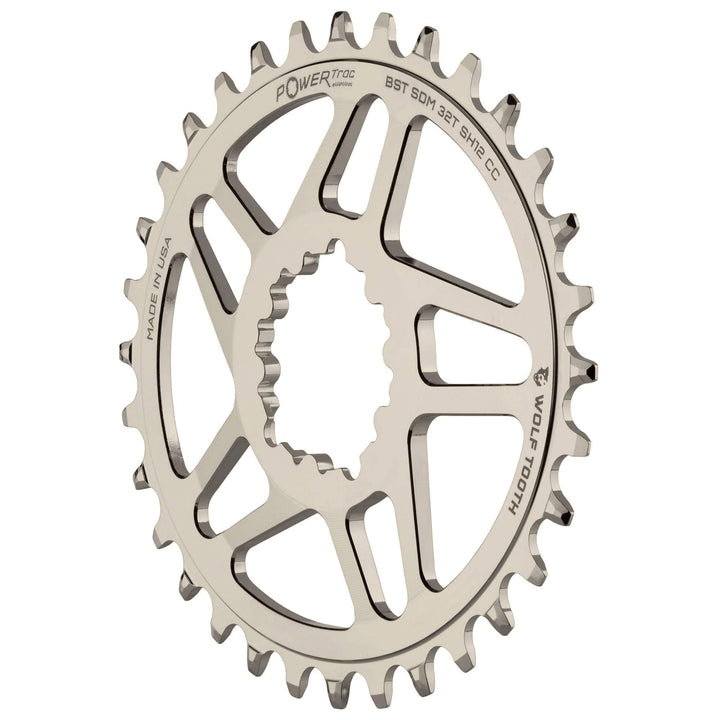 Oval Direct Mount Chainrings for Cane Creek and SRAM Cranks for Shimano 12spd Hyperglide+ Chain