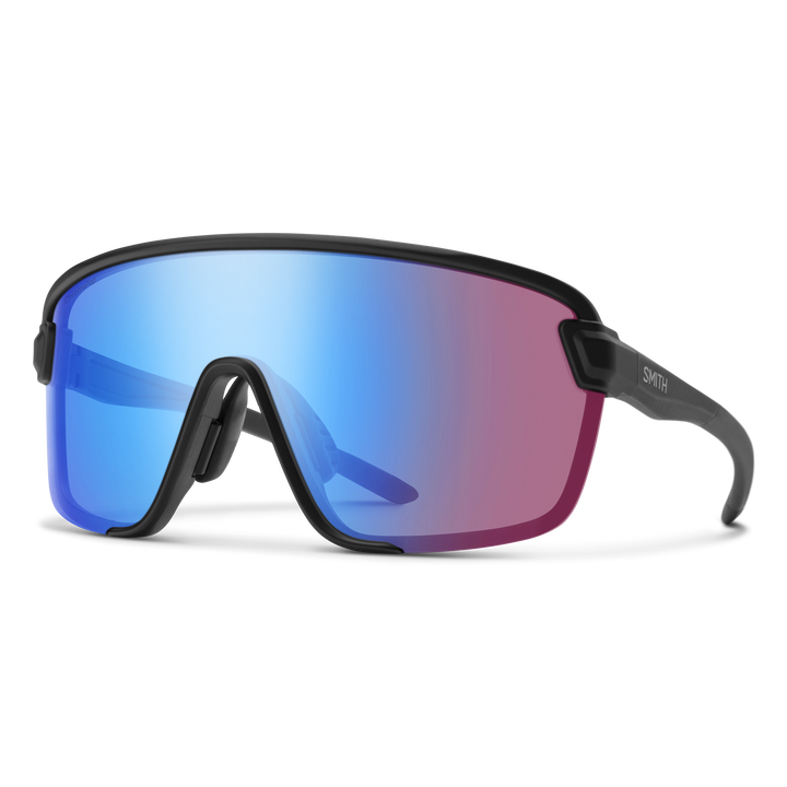 Bobcat - Matte Black | ChromaPop Low Light Rose Blue Mirror