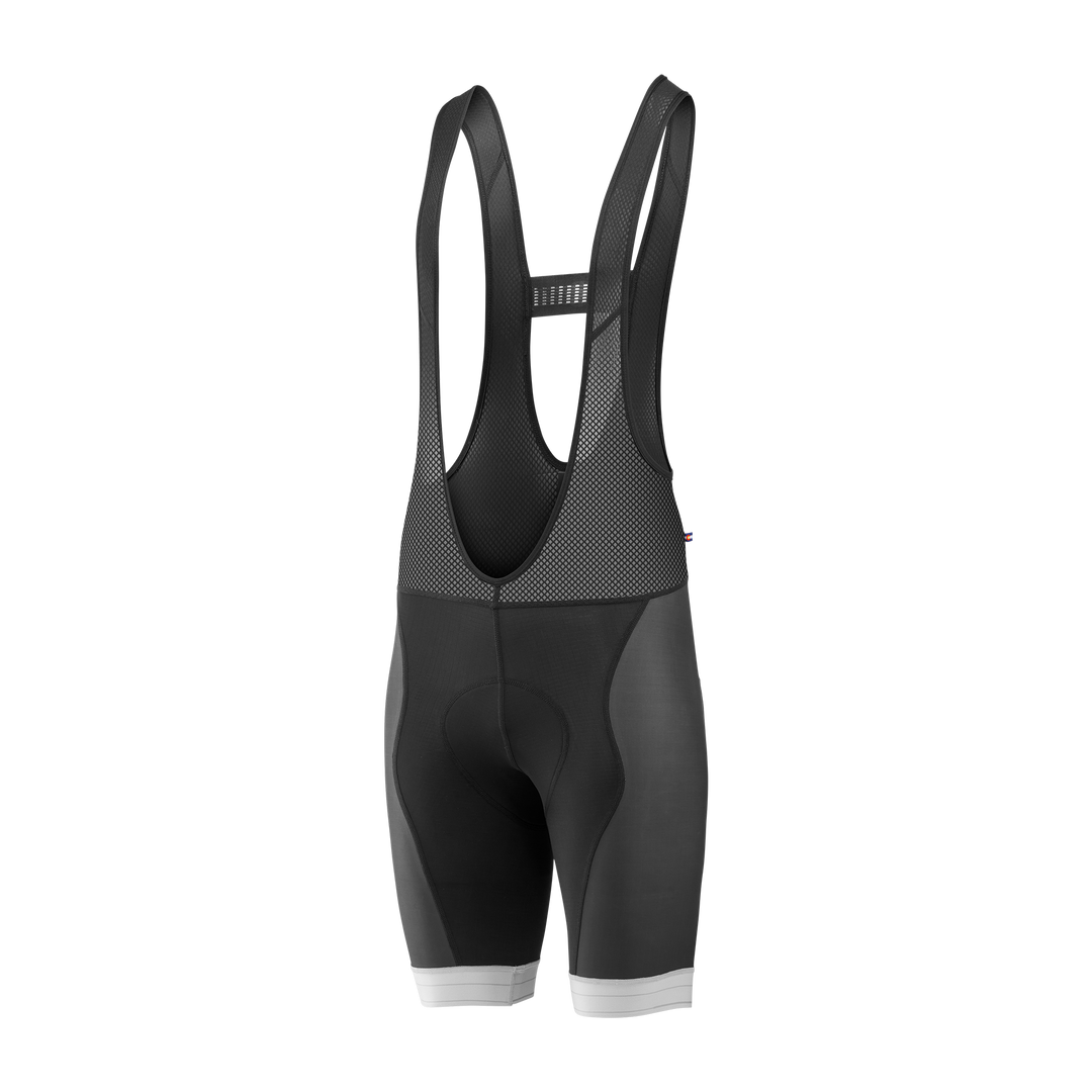 Men's Cycling Bib - Cement Stripe