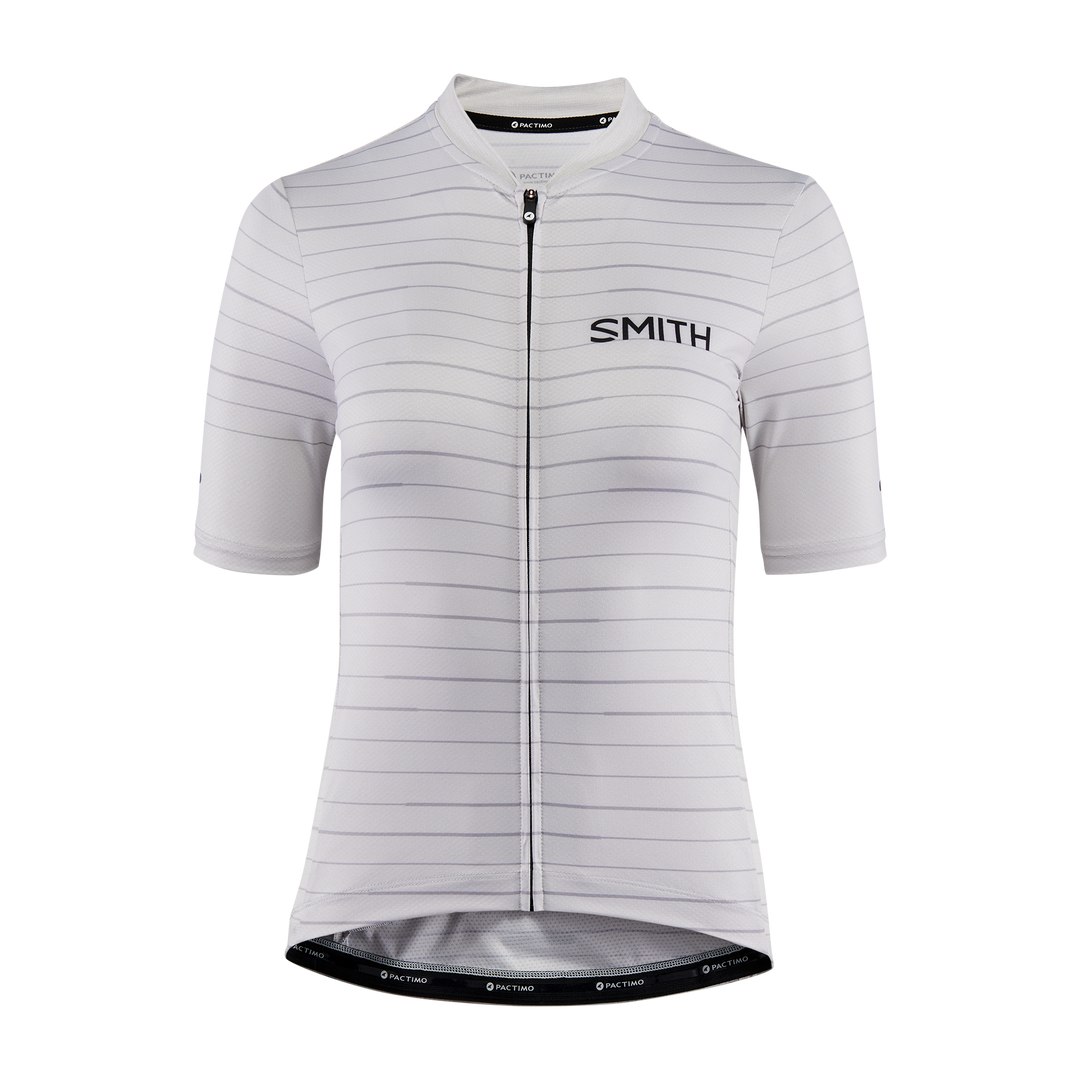Women's Cycling Jersey - Cement Stripe