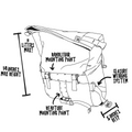 Jammer Handlebar Bag: 7L
