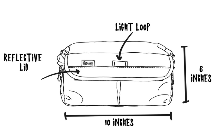 Jammer Handlebar Bag: 7L