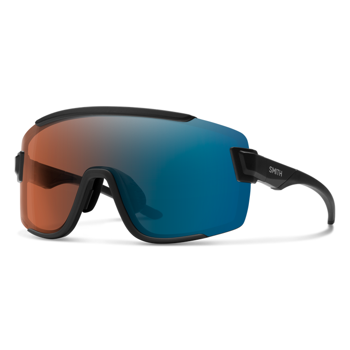 Wildcat - Matte Black | ChromaPop Glacier Photochromic Copper Blue Mirror