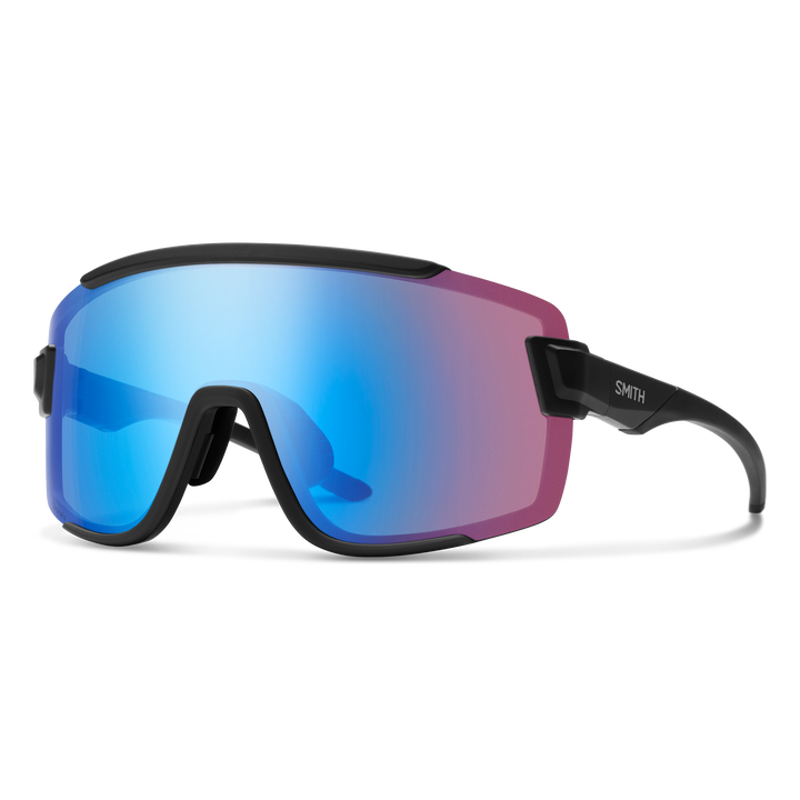 Wildcat - Matte Black | ChromaPop Low Light Rose Blue Mirror