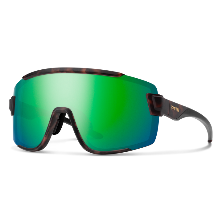 Wildcat - Matte Tortoise | ChromaPop Polarized Green Mirror