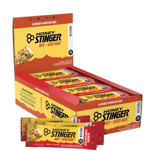 Elevate your energy with the Honey Stinger Almond Pumpkin Nut + Seed Bar. A delightful blend of almonds, pumpkin seeds, and nutrient-rich seeds, this wholesome snack offers a satisfying crunch and balanced sweetness. Individually wrapped for on-the-go convenience, it's the perfect choice for cyclists, hikers, or anyone seeking a nutritious and flavorful snack. Trust in the quality and taste of Honey Stinger to fuel your active lifestyle.