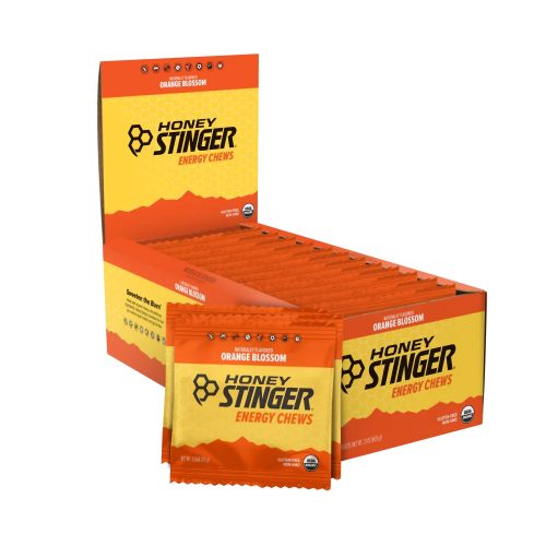 A Zesty Companion for the Long Haul Brighten up those long rides with Honey Stinger Orange Blossom Energy Chews. Each one is a burst of citrus with a hint of floral—right when you need it.