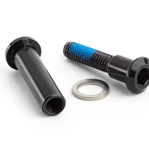Ensure a secure connection for your Thudbuster suspension seatpost with the Cane Creek Thudbuster Clamp Bolt Kit – a precision-engineered solution crafted for compatibility and reliability. Designed to maintain a sturdy attachment, this kit includes essential bolts and components for addressing wear and tear on the clamp area. Experience peak performance, longevity, and a smooth ride on any terrain with this essential maintenance kit. 🚴‍♂️🔩 #CaneCreekThudbusterKit #SuspensionMaintenance #SecureConnection