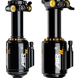 Elevate your mountain biking adventure with the Cane Creek DB IL Series Rear Shock. Precision-engineered with a Twin-tube damper design, this shock offers independent control over compression and rebound damping for precise trail tuning. The climb switch enhances efficiency on ascents, ensuring a responsive and efficient ride. Crafted with durability in mind, this shock is available in various sizes and configurations, guaranteeing compatibility with a wide range of mountain bikes. Experience unparalleled control and responsiveness on the trail with Cane Creek's DB IL Series. 🚵‍♂️🛠️ #DBILSeriesRearShock #MountainBikingPerformance #TrailControl