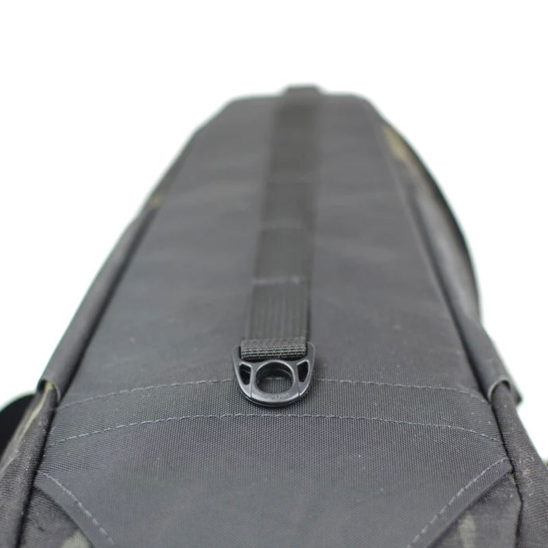 The ultimate bike seat bag for your mountain bike or gravel bike. It sits securely in place, has enough room to hold everything, including the kitchen sink, and doesn’t waggle around when you get up out of the seat – what’s not to love?