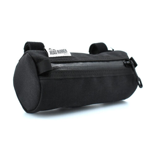 Burrito Handlebar Bike Bag The original handlebar bike bag, dating back to 2011, and still a fan-favorite today. The perfect size to ensure you're never caught short and all the important things you need when out on a ride are close by.